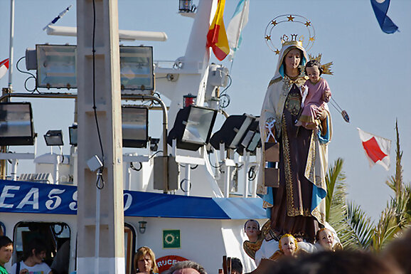 Virgen del Carmen:  Stella Maris