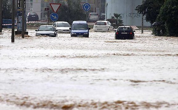 Fortísimas lluvias