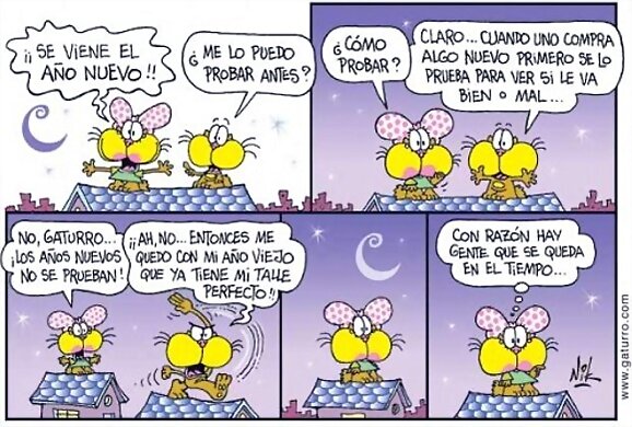 Pedidos para el año nuevo