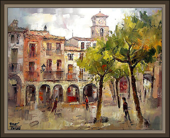 Plaza de pueblo