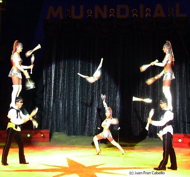 Los Faltny  Mabaristas  Circo Mundial Malaga 2010