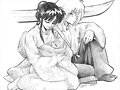 kenshin,kaoru y su hijo