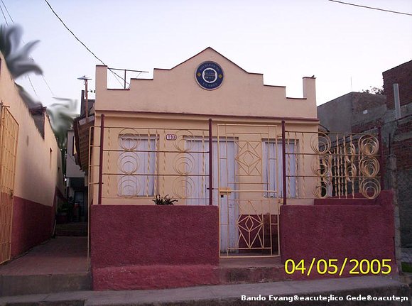 Iglesia Bando Evangélico Gedeón en Sancti Spíritus