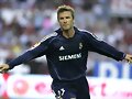 David Beckham en el Real Madrid