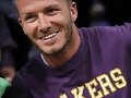 David Beckham con los Lakers