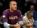 David Beckham con los Lakers