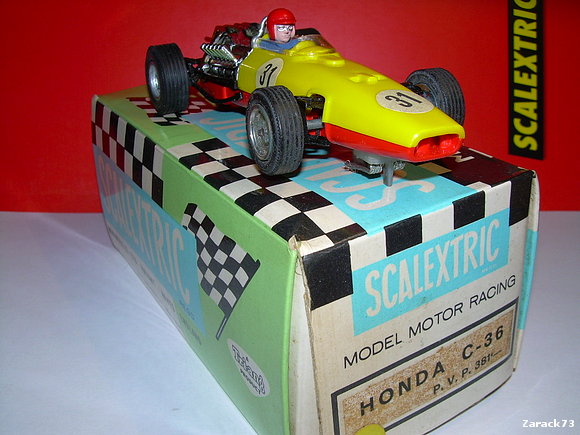 HONDA F1 C-36 EXIN 1ª S. AMARILLO LIMON-ROJO CLARO