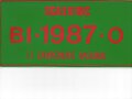 PLACA II CAMPEONATO NACIONAL 1987