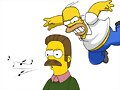 Ned Flanders &amp; homero