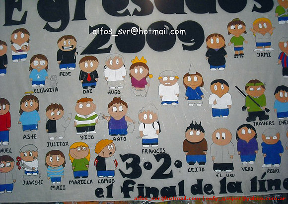 Bandera de egresados...casi terminada