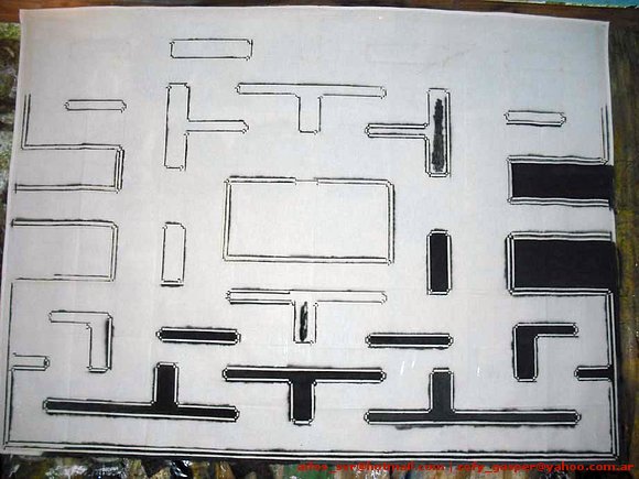 Bandera de egresadoa Pacman