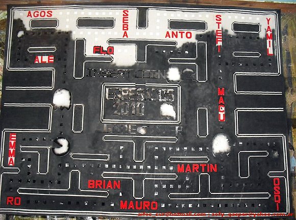 Bandera de egresados PACMAN