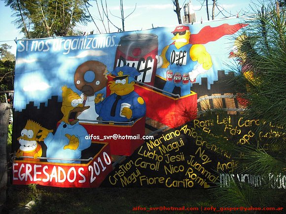 Bandera de egresados terminada =)