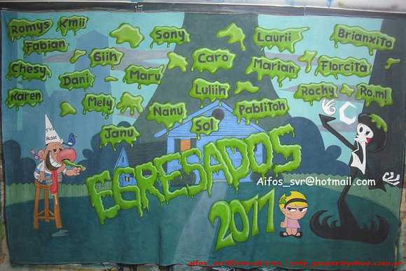 Bandera de egresados