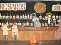 Bandera de egresados con personajes de Sherk
