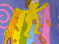 Bandera de egresados de Homero Jay Simpsons