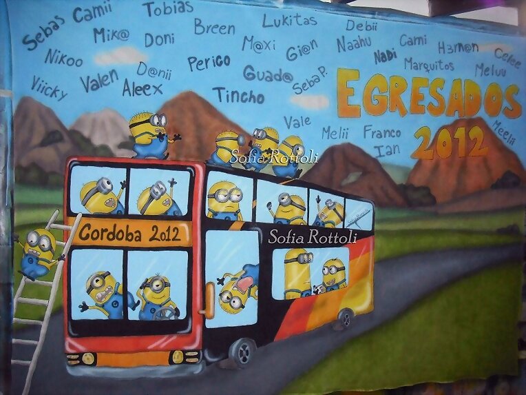 Los minions se van a bariloche!!!!