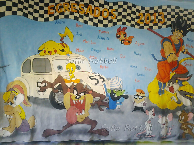 Bandera de egresados 2013