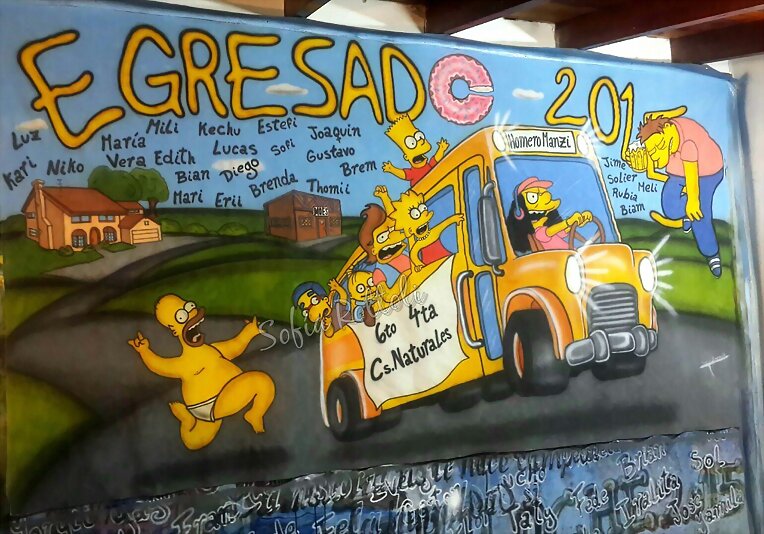 Bandera de Egresados 2015