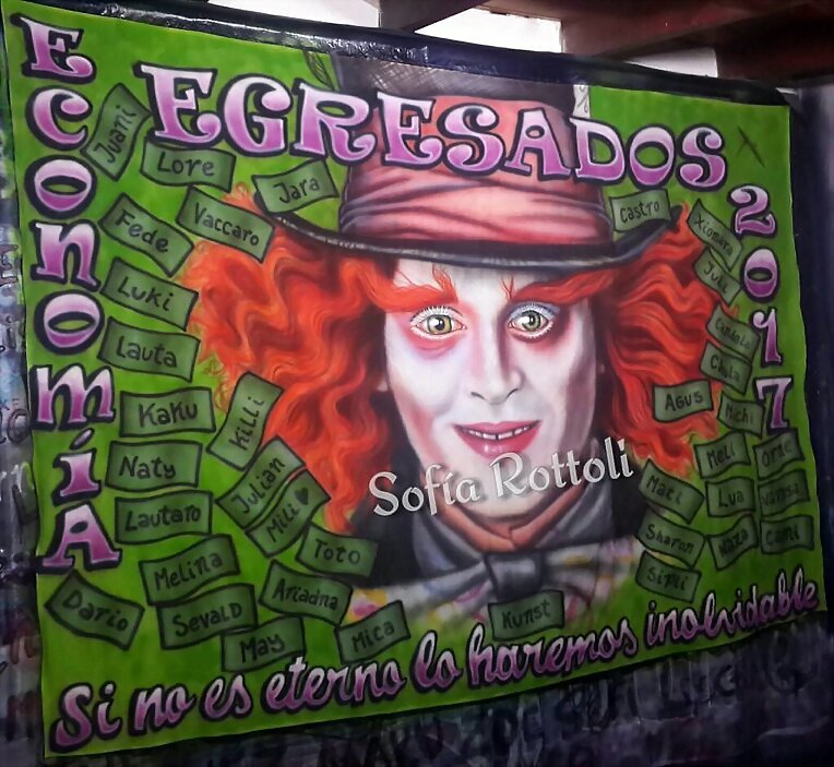 te egresas? no tenes bandera?