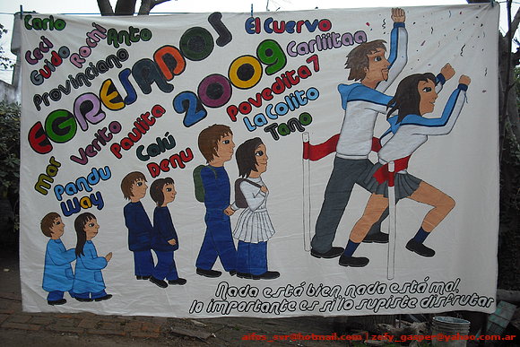 Bnadera de egresados