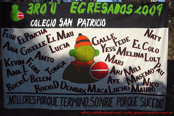 Bandera de egresados
