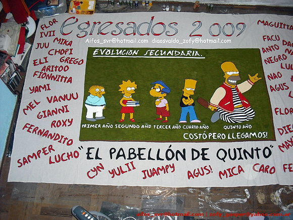 Bandera de egresados