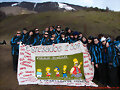 Flor y los chicos de colegio &quot;San Vicente de Paul&quot;