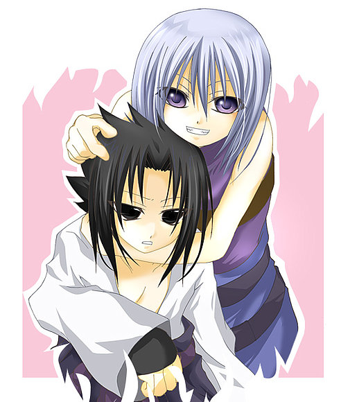 Suigetsu   y Sasuke