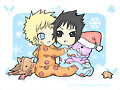 sasuke y naruto chivi