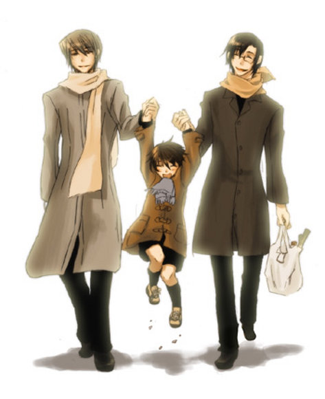 Misaki,Usagi,Takahiro