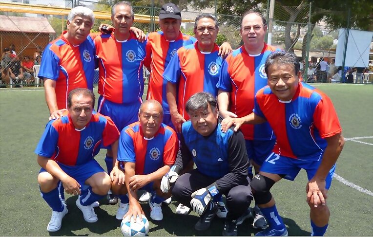 Equipo de fulbito de la Promoción "Alcides Vigo"