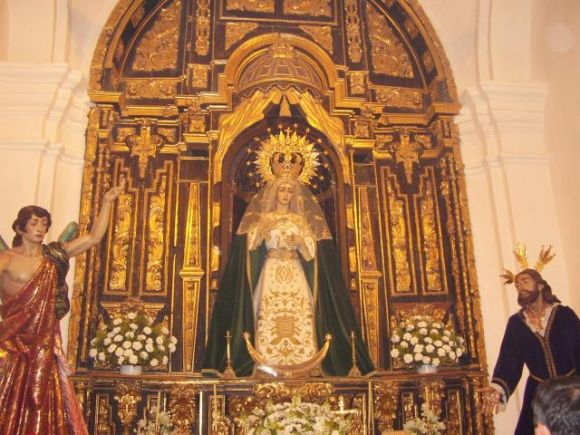 Titulares de la cofradia del Huerto