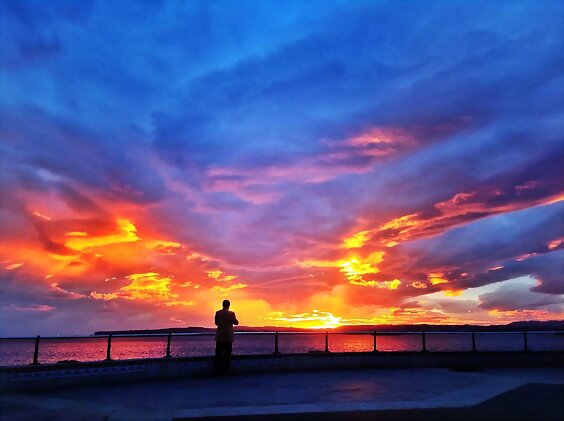 Martes...amanece en Santander. Os gusta?
