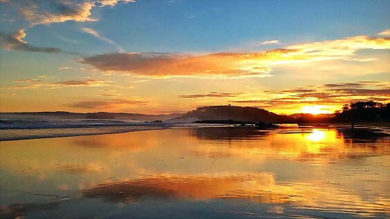 Lunes, asi amanece hoy en Santander!!!