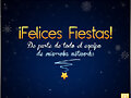 FELICES FIESTAS A TODOS!!!!!!