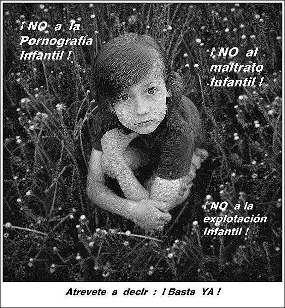 NO A LA PROSTITUCION INFANTIL NOOOOOOOOOOO