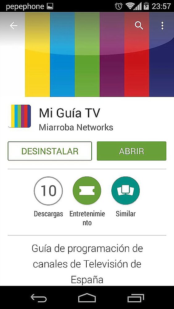 Miércoles...llueve..Nueva App de Miarroba Networks