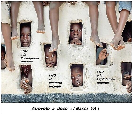 NO A LA PROSTITUCION INFANTIL NOOOOOOOOOOO