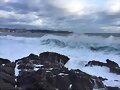 Lunes, as&iacute; se despierta el mar en Santander !!!!