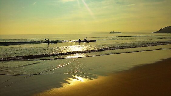 Miércoles, así amanece en Santander! feliz dia!!!!