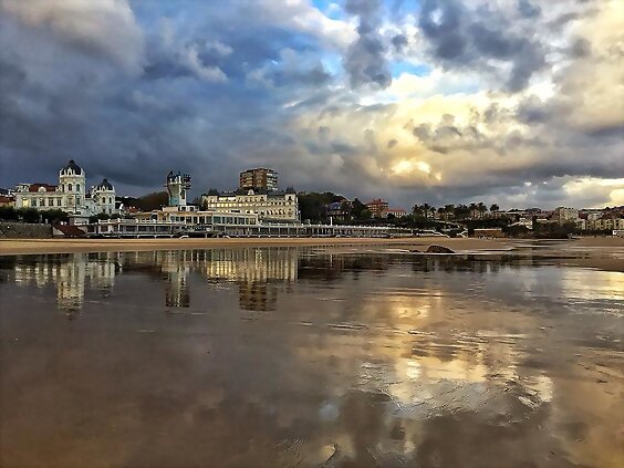 El Sardinero..precioso...Feliz Viernes