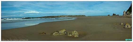 Playa Amio, Pechon-Pesues, Val de San Vicente