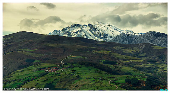 Vista de Peñarrubia, Picos de Europa, Cantabria