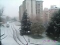 . Mi calle despues de una nevada relampago!!