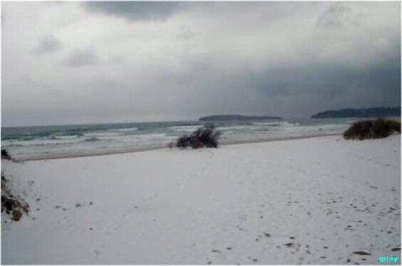 Somo nevado. Que frio!!!!!!!!!