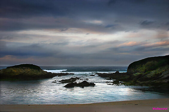 Playa de Oyambre.