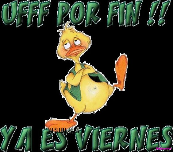 Ya es Viernessssssssssssssssssssssssssssssssssssss