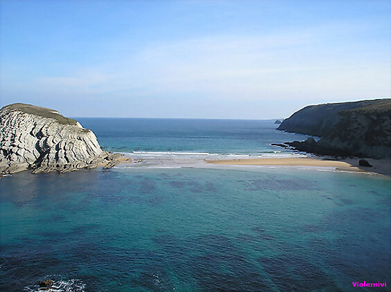Playa de Covachos,en Soto de la Marina (Cantabria)