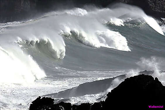 Temporal en Cantabria.